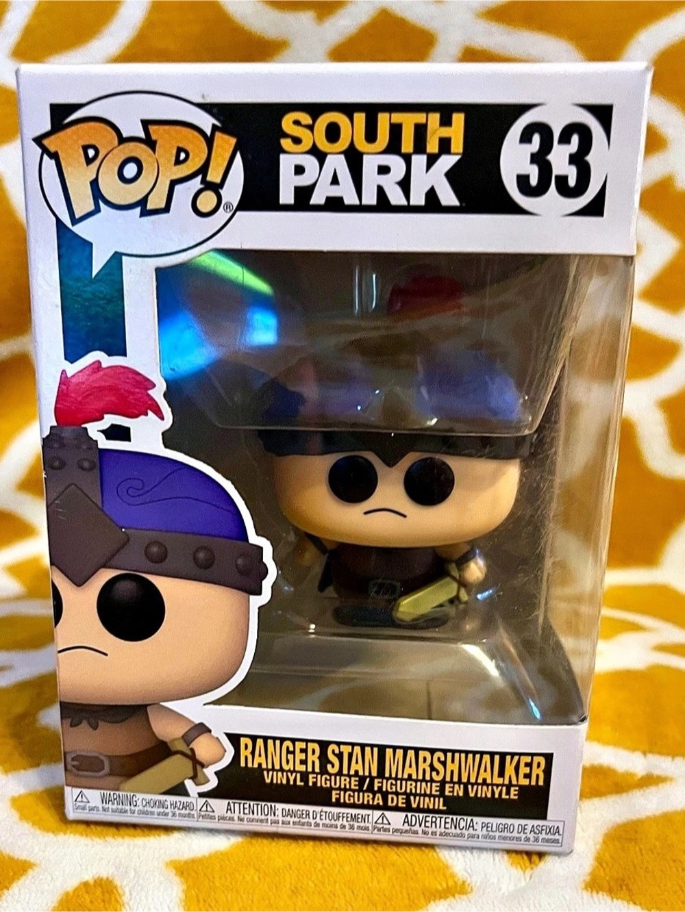 Funko Ranger Stan Marshwalker Pop! South Park #33 Like New